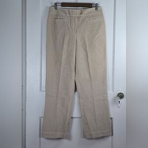 Dress Barn Tan Corduroy Pants 8